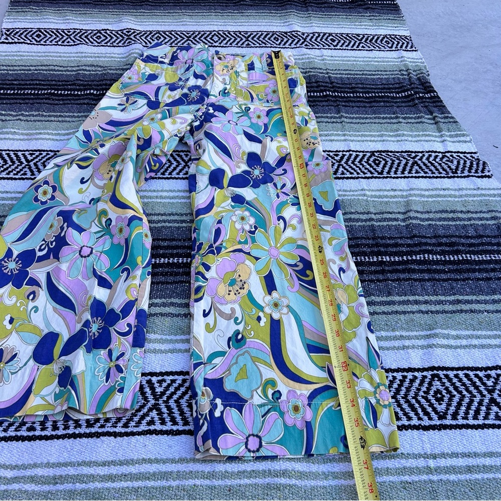 Meave Colette wide leg floral pants size 28 - Picture 5 of 11